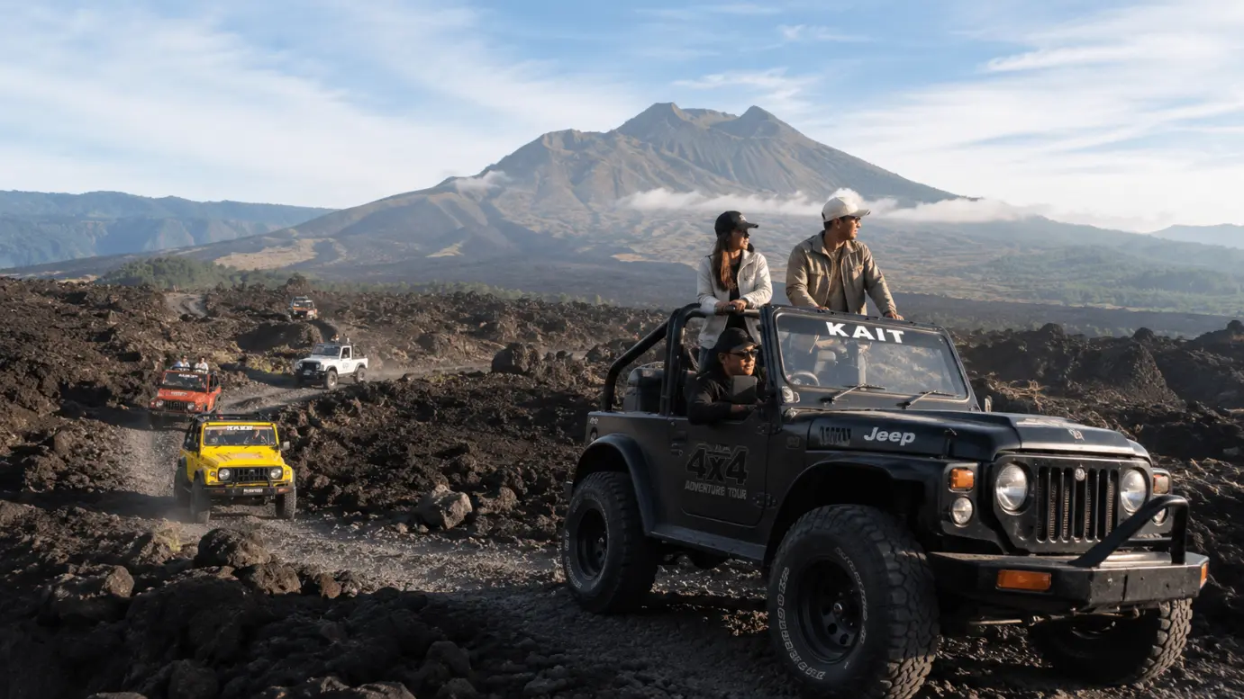 Black Lava Mount Batur History and Tourist Destination